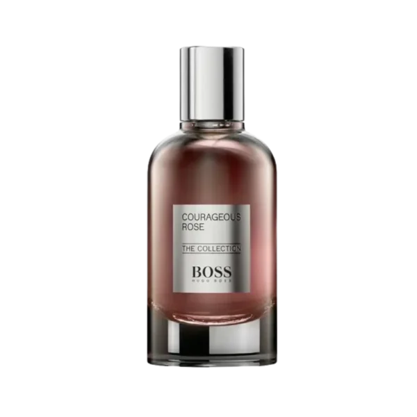 THE COLLECTION COURAGEOUS ROSE EDP INTENSE HUGO BOSS 100ML WITH BOX BATCH CODE 2241
